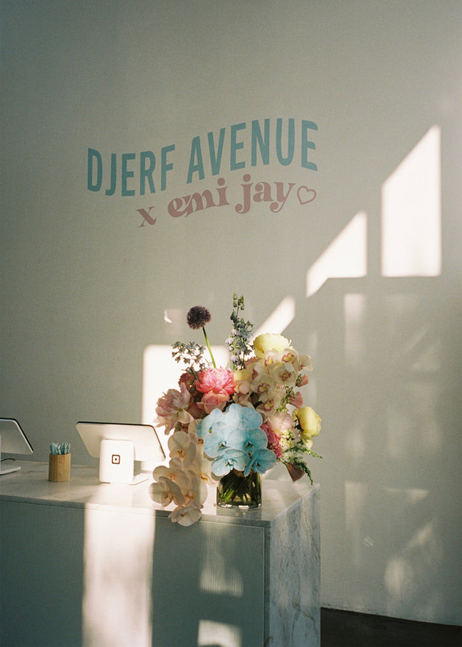 Emi Jay x Djerf Avenue lookbook for Summer 2022