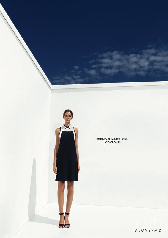 Esther Heesch featured in  the Rena Lange lookbook for Spring/Summer 2013