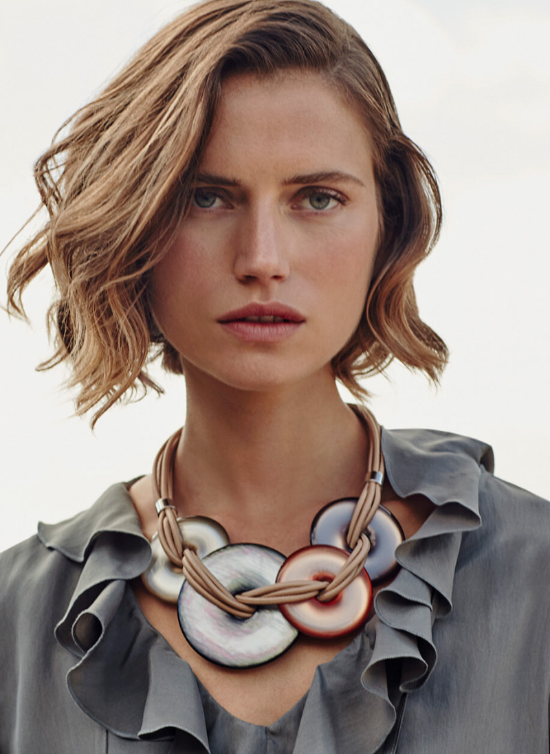 Cato van Ee featured in  the Scapa advertisement for Spring/Summer 2019