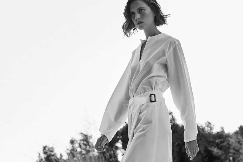 Cato van Ee featured in  the Scapa advertisement for Spring/Summer 2019