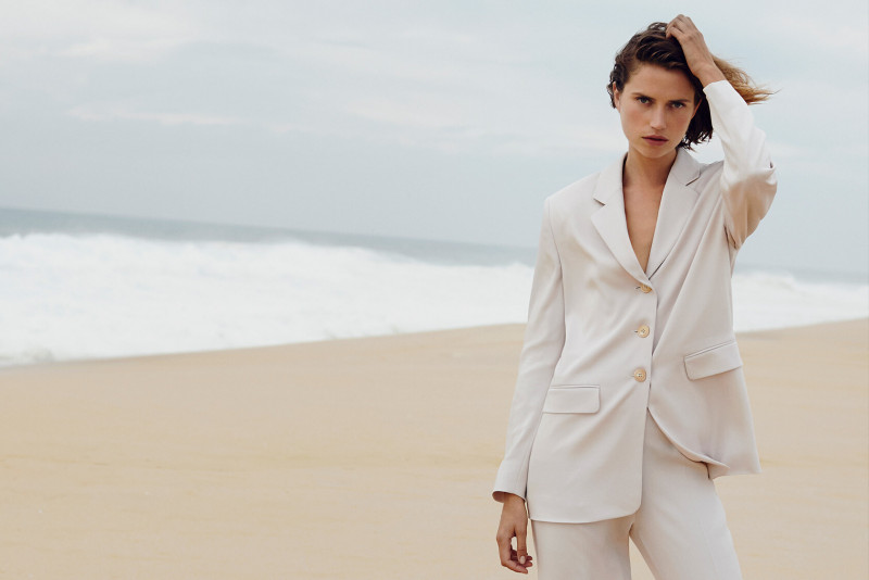 Cato van Ee featured in  the Scapa advertisement for Spring/Summer 2019