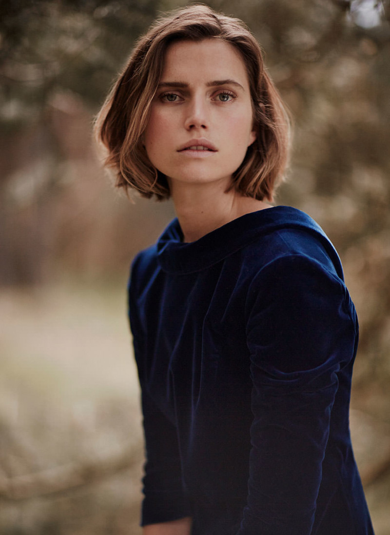 Cato van Ee featured in  the Scapa advertisement for Autumn/Winter 2018