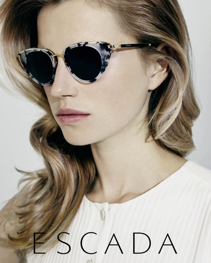 Cato van Ee featured in  the Escada advertisement for Autumn/Winter 2016