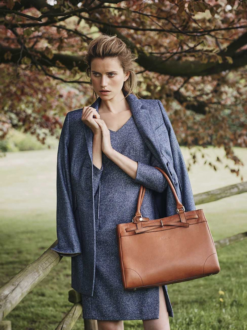 Cato van Ee featured in  the Scapa advertisement for Autumn/Winter 2016