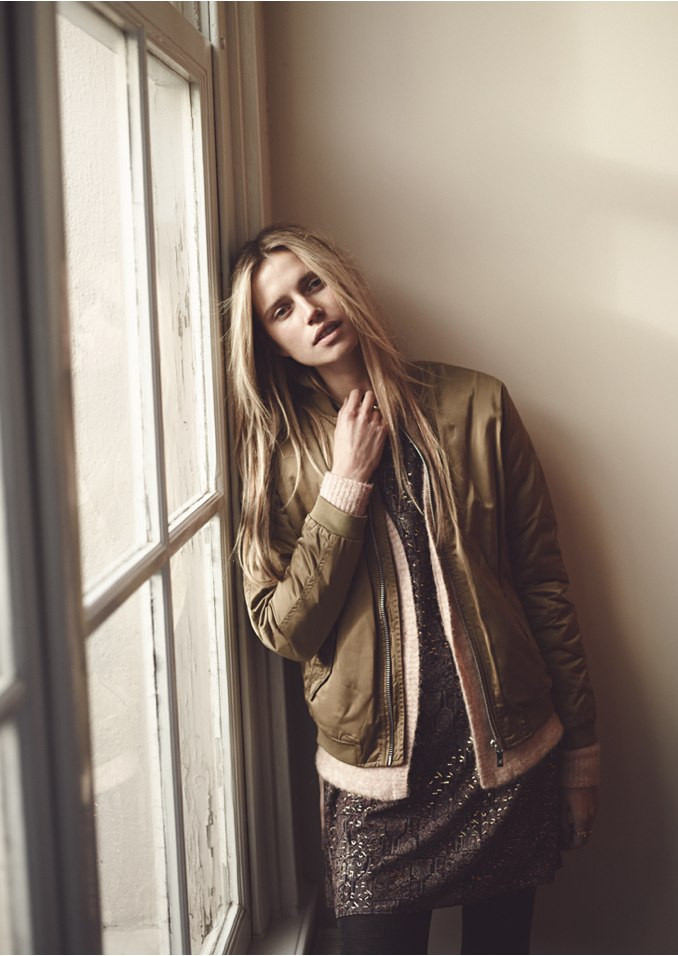 Cato van Ee featured in  the Scotch & Soda lookbook for Autumn/Winter 2015