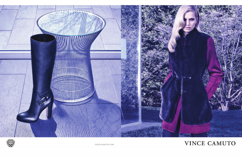 Cato van Ee featured in  the Vince Camuto advertisement for Autumn/Winter 2015