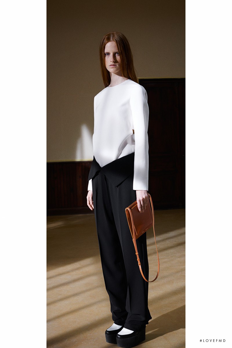 Magdalena Jasek featured in  the Celine fashion show for Pre-Fall 2013