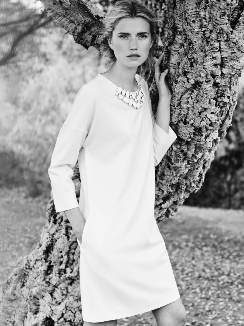 Cato van Ee featured in  the Scapa advertisement for Autumn/Winter 2015