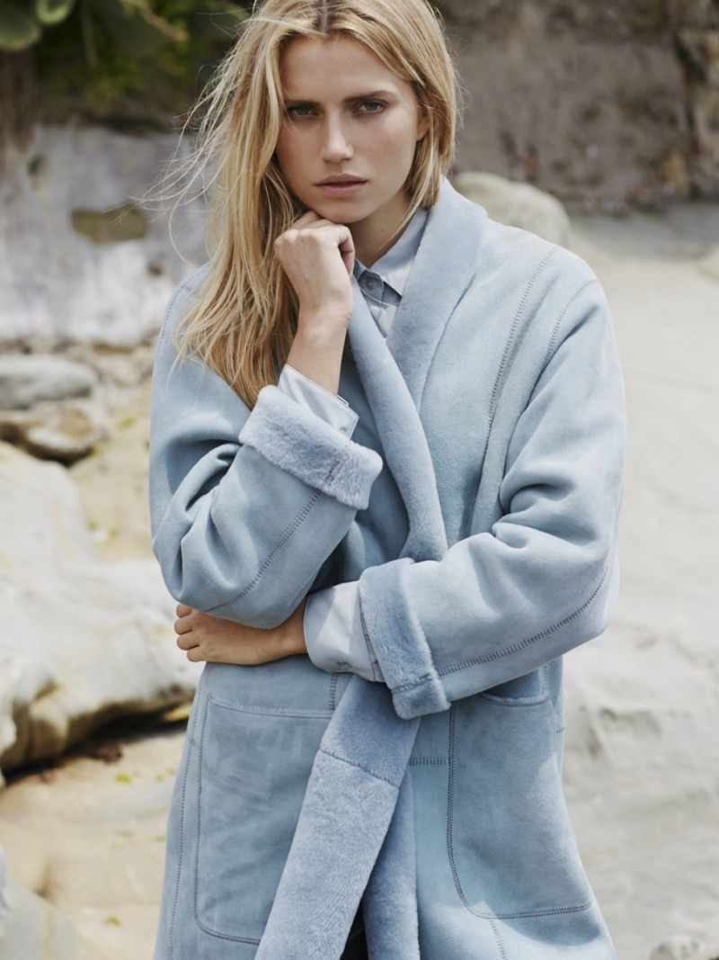 Cato van Ee featured in  the Scapa advertisement for Autumn/Winter 2015