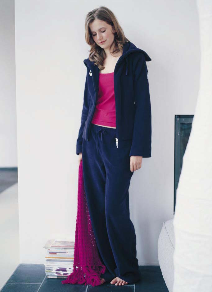 Cato van Ee featured in  the Cyell catalogue for Autumn/Winter 2005