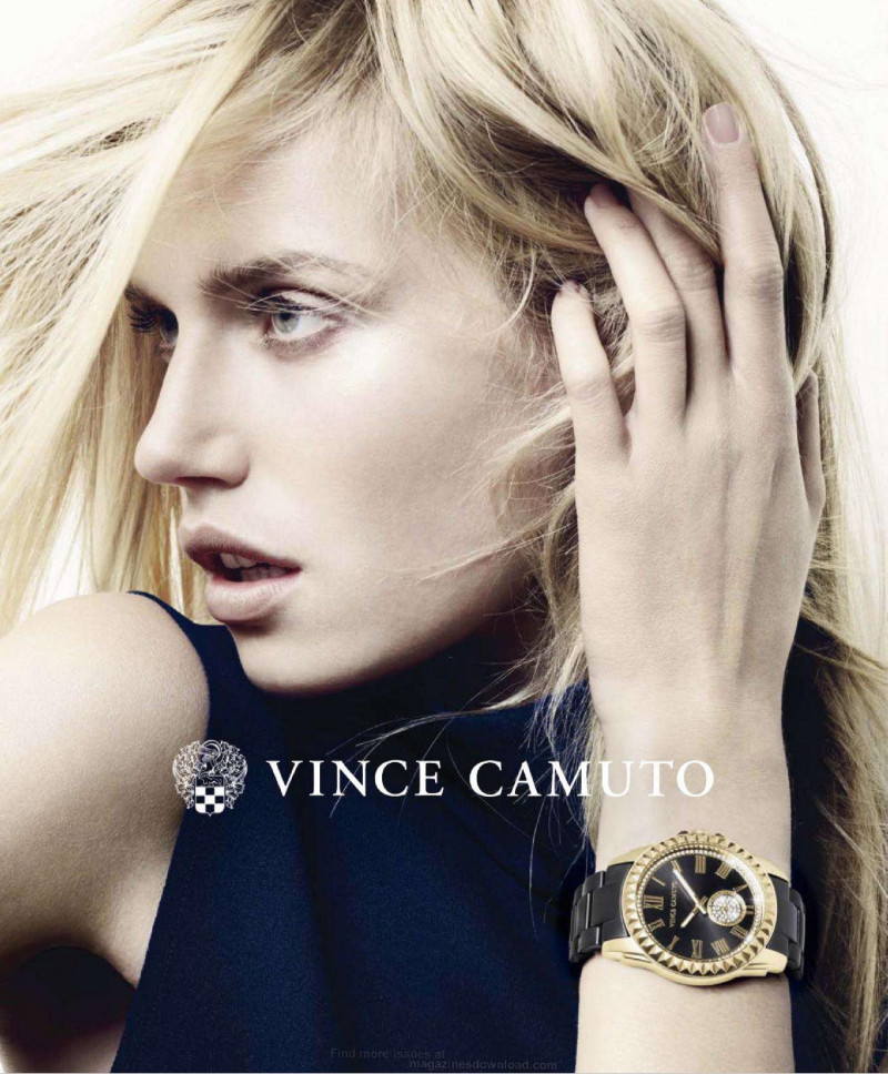 Cato van Ee featured in  the Vince Camuto advertisement for Autumn/Winter 2014