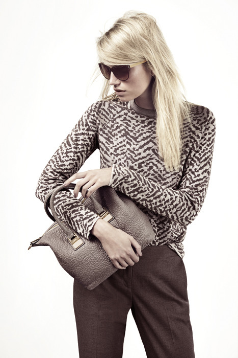 Cato van Ee featured in  the Vince Camuto advertisement for Autumn/Winter 2014
