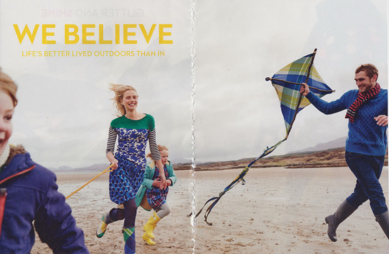 Cato van Ee featured in  the Boden catalogue for Fall 2014