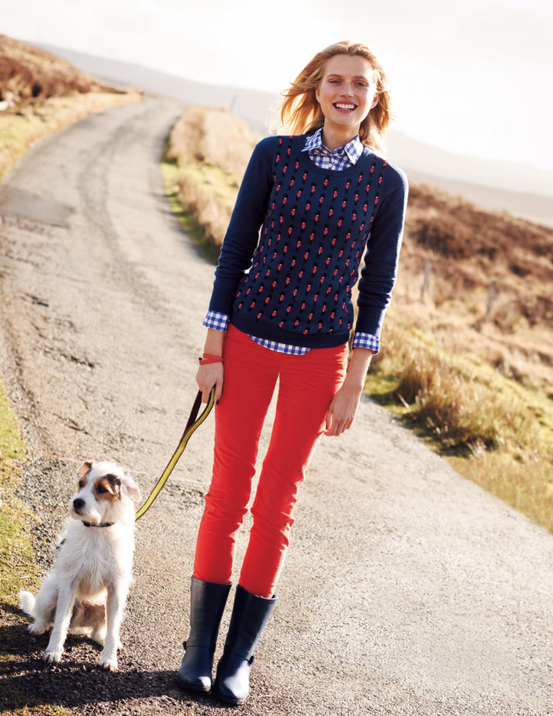 Cato van Ee featured in  the Boden catalogue for Fall 2014