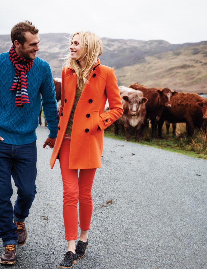 Cato van Ee featured in  the Boden catalogue for Fall 2014