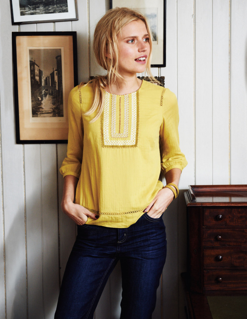 Cato van Ee featured in  the Boden catalogue for Fall 2014