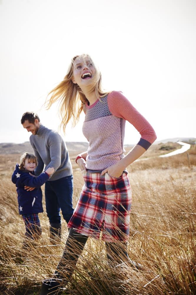 Cato van Ee featured in  the Boden catalogue for Fall 2014