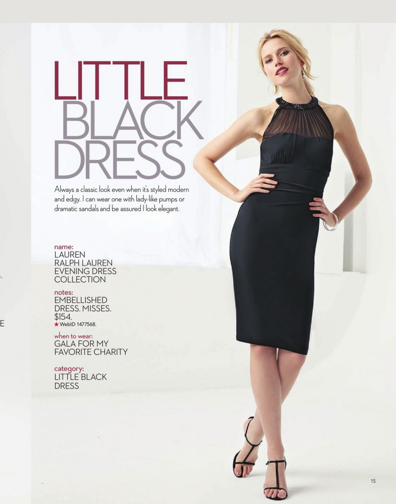 Cato van Ee featured in  the Macy\'s lookbook for Fall 2014