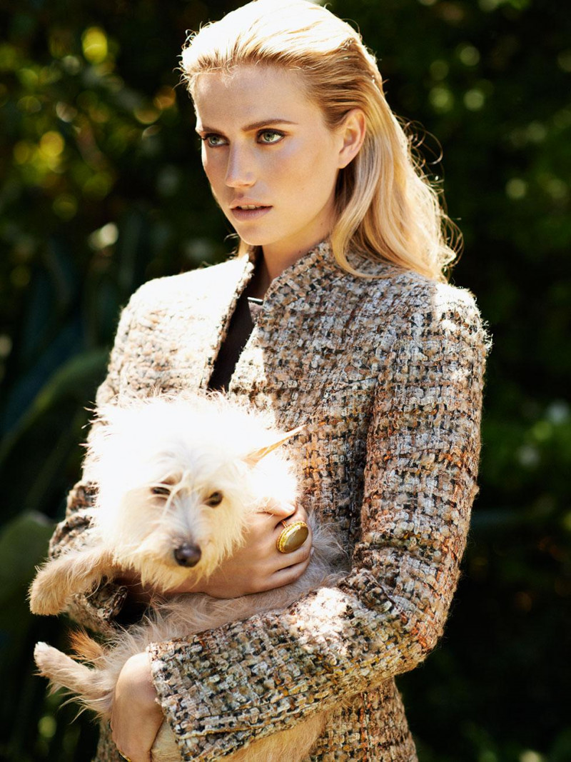 Cato van Ee featured in  the Scapa advertisement for Autumn/Winter 2014