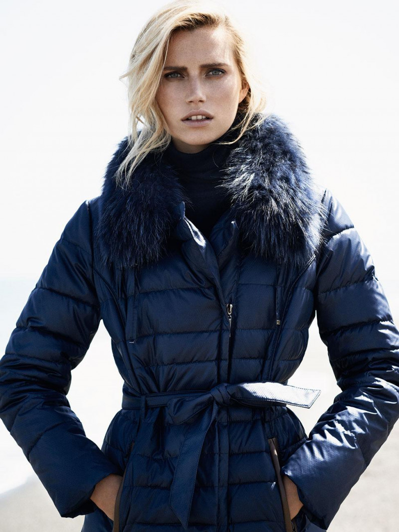 Cato van Ee featured in  the Scapa advertisement for Autumn/Winter 2014