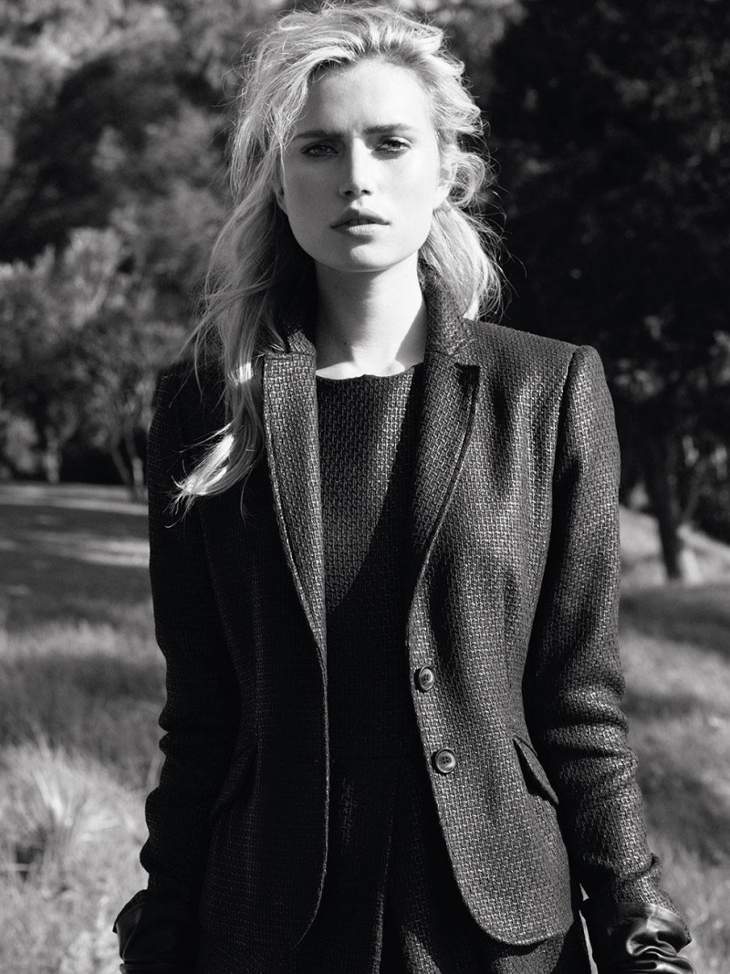 Cato van Ee featured in  the Scapa advertisement for Autumn/Winter 2014