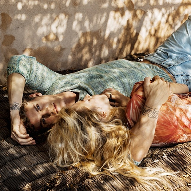 Cato van Ee featured in  the Scotch & Soda advertisement for Spring/Summer 2014