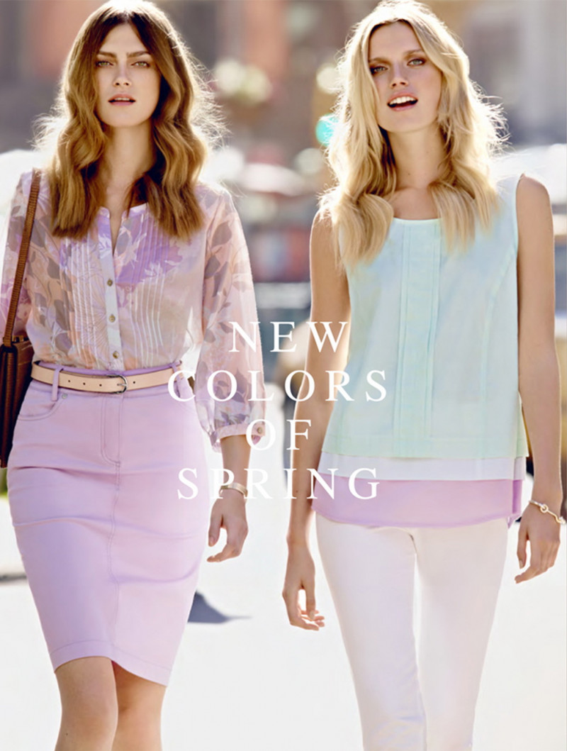 Cato van Ee featured in  the Gelco advertisement for Spring/Summer 2013