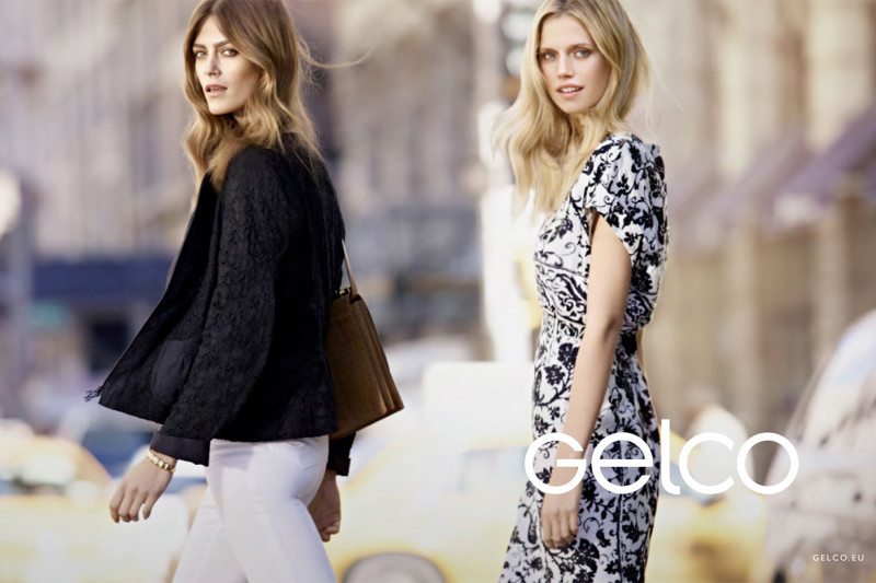 Cato van Ee featured in  the Gelco advertisement for Spring/Summer 2013