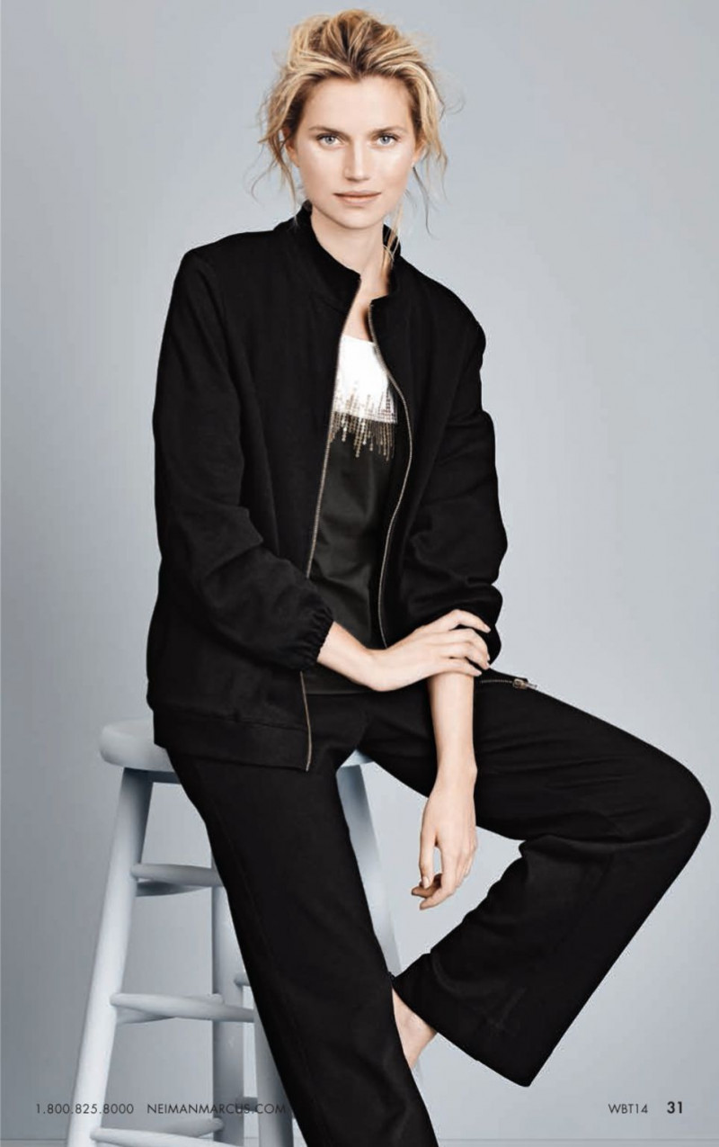 Cato van Ee featured in  the Neiman Marcus lookbook for Spring 2013