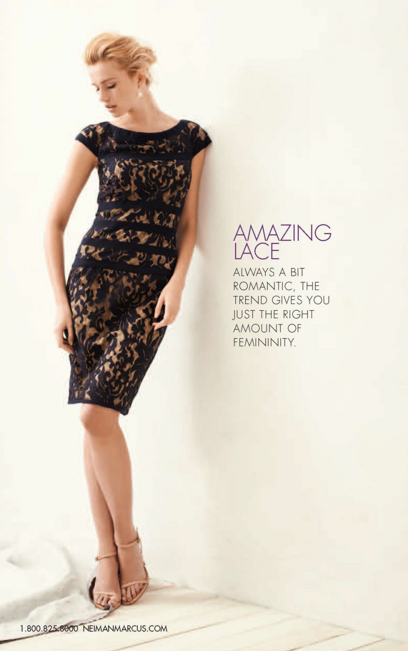 Cato van Ee featured in  the Neiman Marcus lookbook for Spring 2013