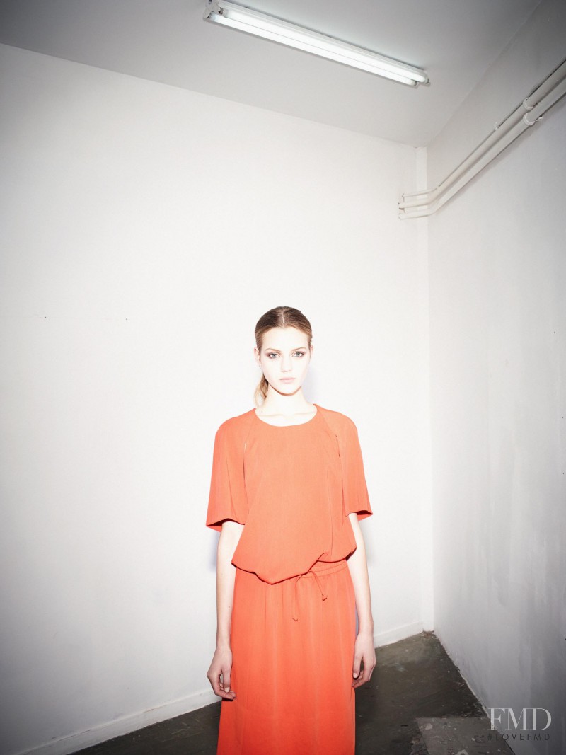Esther Heesch featured in  the Sonia by Sonia Rykiel fashion show for Pre-Fall 2013