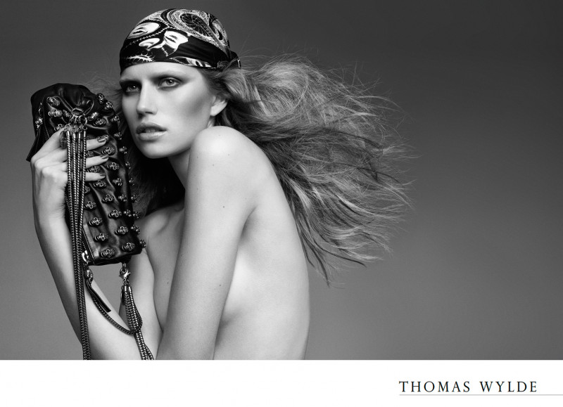 Cato van Ee featured in  the Thomas Wylde advertisement for Autumn/Winter 2009