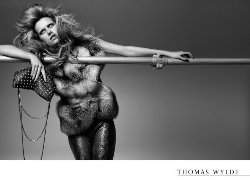 Cato van Ee featured in  the Thomas Wylde advertisement for Autumn/Winter 2009