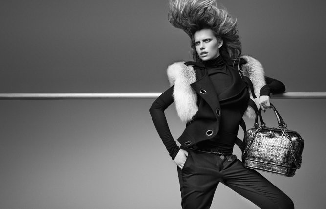 Cato van Ee featured in  the Thomas Wylde advertisement for Autumn/Winter 2009