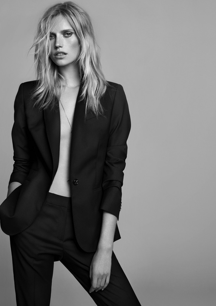 Cato van Ee featured in  the Massimo Dutti advertisement for Spring/Summer 2014