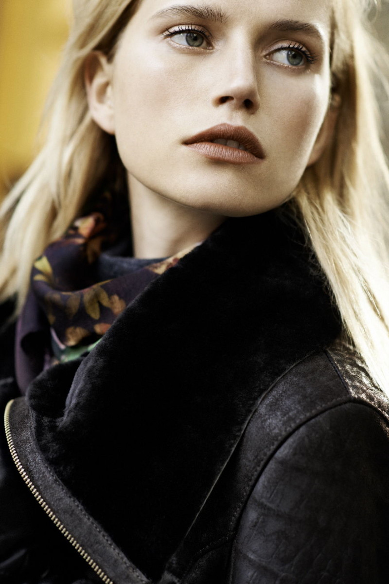 Cato van Ee featured in  the Scapa advertisement for Autumn/Winter 2013