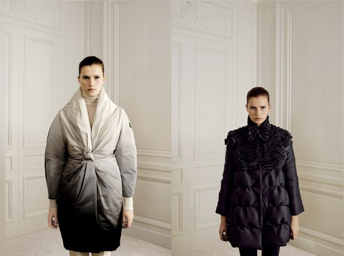 Cato van Ee featured in  the Moncler Gamme Rouge lookbook for Autumn/Winter 2008