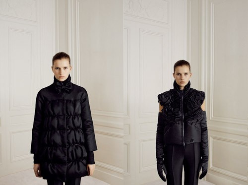 Cato van Ee featured in  the Moncler Gamme Rouge lookbook for Autumn/Winter 2008