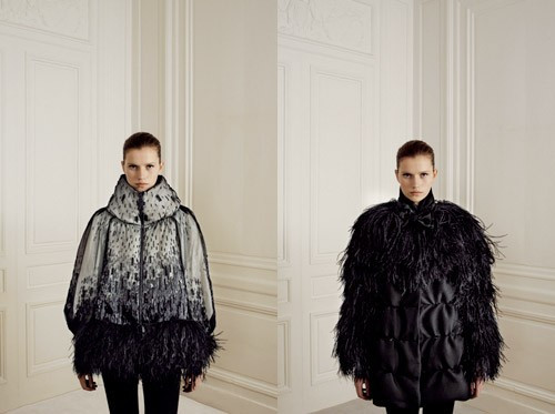 Cato van Ee featured in  the Moncler Gamme Rouge lookbook for Autumn/Winter 2008