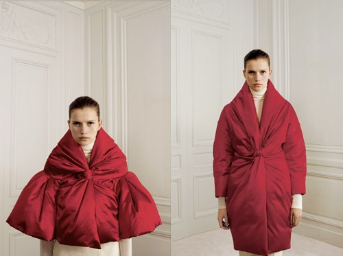 Cato van Ee featured in  the Moncler Gamme Rouge lookbook for Autumn/Winter 2008