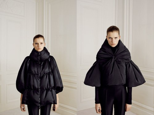 Cato van Ee featured in  the Moncler Gamme Rouge lookbook for Autumn/Winter 2008