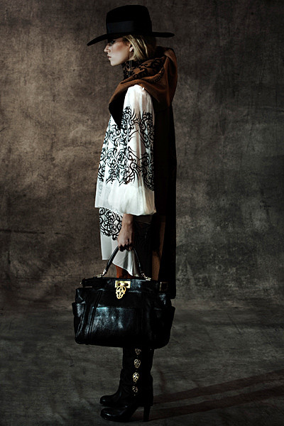 Cato van Ee featured in  the Thomas Wylde advertisement for Autumn/Winter 2012