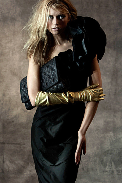 Cato van Ee featured in  the Thomas Wylde advertisement for Autumn/Winter 2012