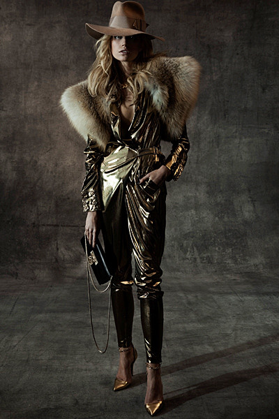 Cato van Ee featured in  the Thomas Wylde advertisement for Autumn/Winter 2012