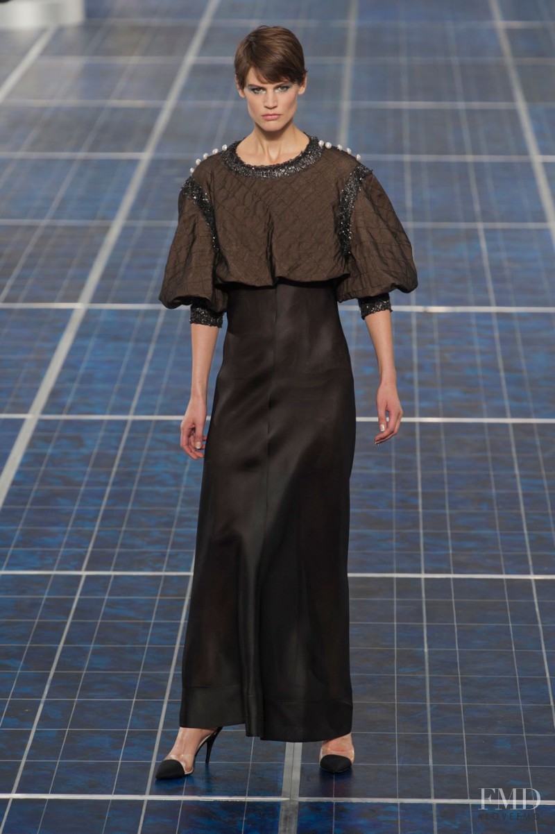 Saskia de Brauw featured in  the Chanel fashion show for Spring/Summer 2013