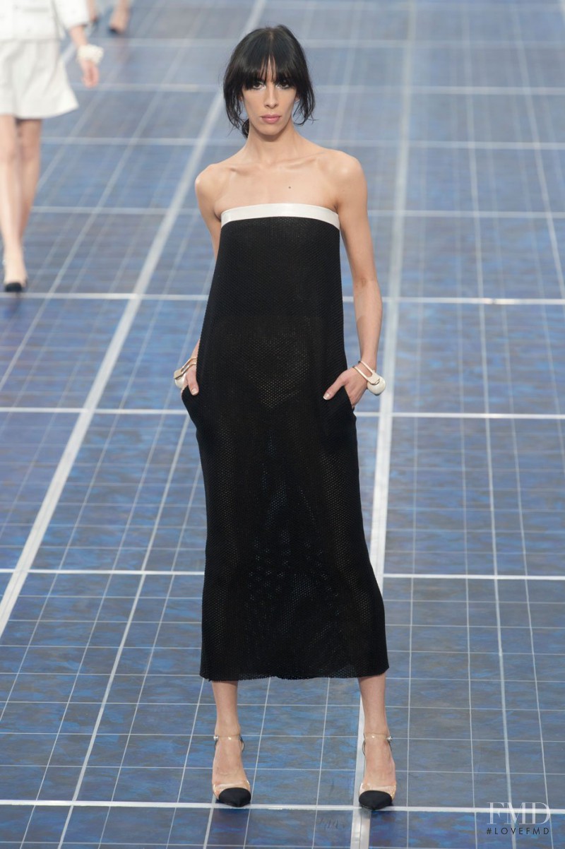 Jamie Bochert featured in  the Chanel fashion show for Spring/Summer 2013