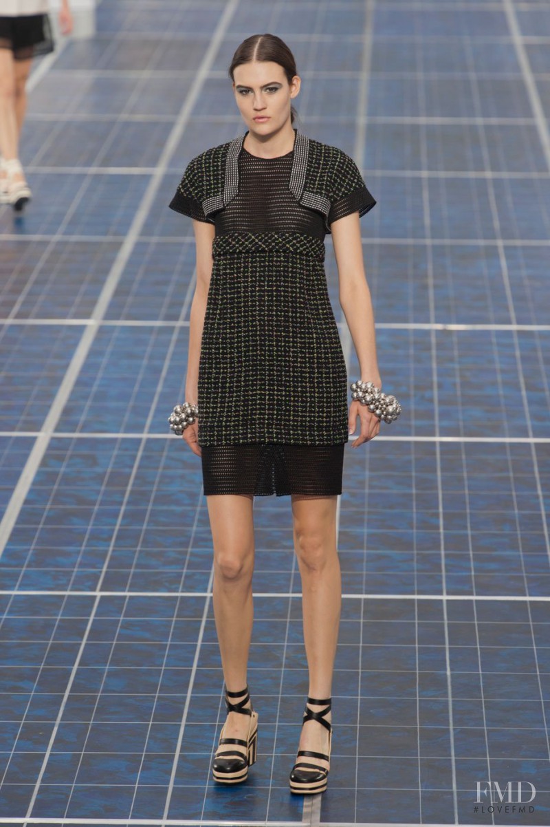 Maria Bradley featured in  the Chanel fashion show for Spring/Summer 2013