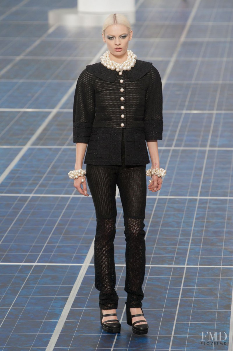 Stef van der Laan featured in  the Chanel fashion show for Spring/Summer 2013