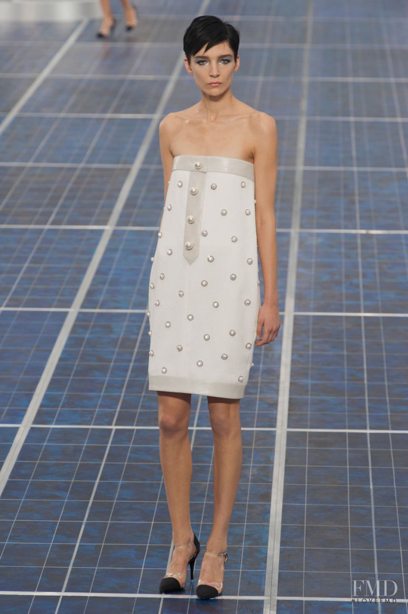 Janice Alida featured in  the Chanel fashion show for Spring/Summer 2013