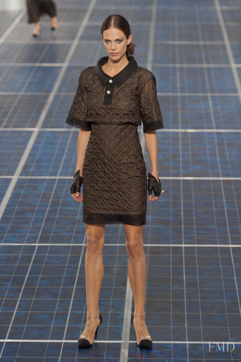 Aymeline Valade featured in  the Chanel fashion show for Spring/Summer 2013